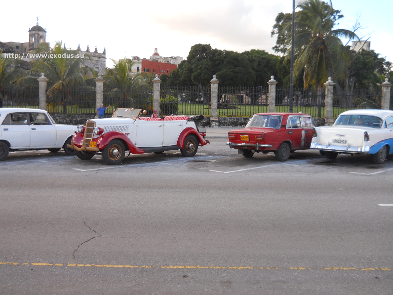 Куба, старые машины